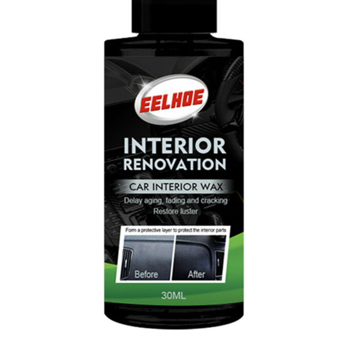 Car Interior Plastic Retreading Agent Wax Coating for Car Maintenance Care 50ML