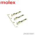 2043010001 204301-0001 Molex Crimping Terminal cable gauge 22-24AWG in. 