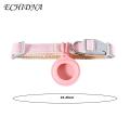 Pet Supplies Pet Collar Cat Adjustable Quick Release Wear Resistant Neck Strap Safety Band Tracker Protective Case for Airtag Pet Collar. 