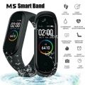 New M5 Smart Band - Sports Fitness Bracelet Smart Watch for All Mobile. 