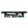 9V 12V BT 5.0 MP3 Decoder Board USB AUX TF FM Radio Lossless MP3/WMA/WAV Decoder Board Module Colors Screen Display. 