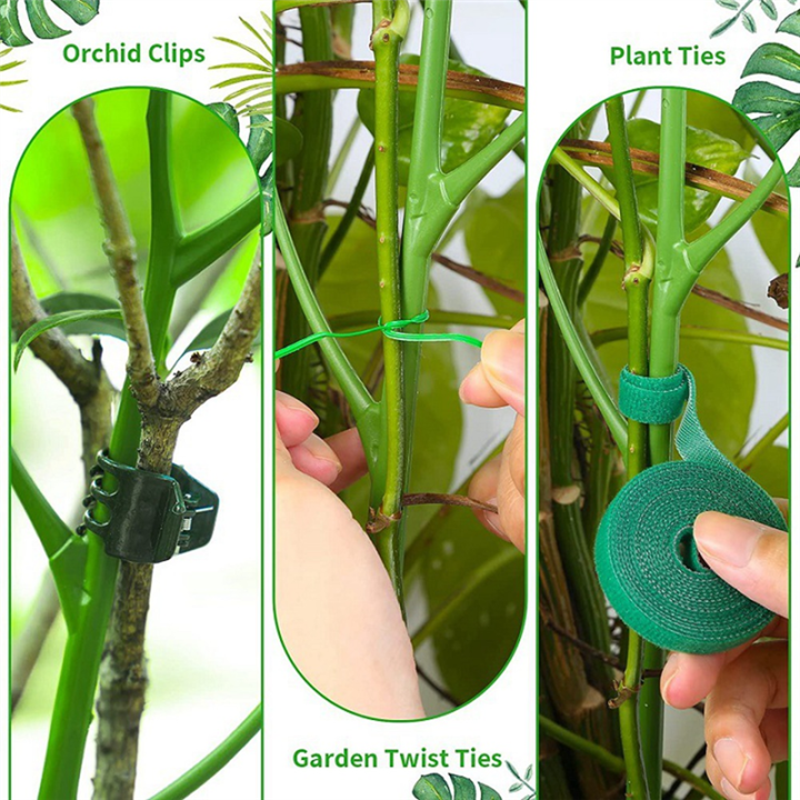 Monstera%20Plant%20Support%20Clips%20Ties%20Set%20Plant%20Support%20Stakes%20Moss%20Pole%20for%20Indoor%20Plants%20Green%20-%20Image%203
