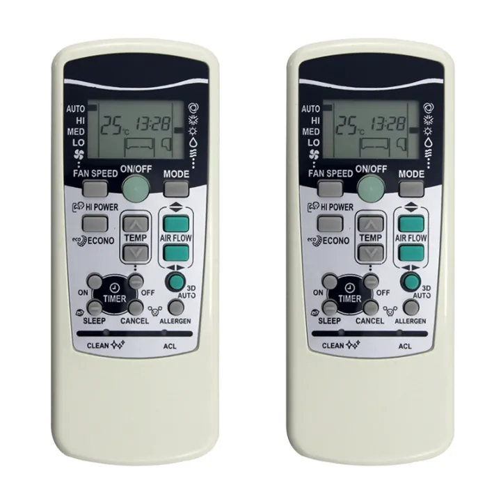 Remote User Guide Rkx502 NAMUNY 2X RKX502A001 Remote Control Replace for Air Conditioner ...