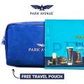 Park Avenue Essential Grooming Collection 7 in-1 Combo Grooming Kit for Men | Gift Set for Men | Shaving Kit for Men | Shaving Foam | After Shave | Gift Hamper for Men, Husband, Boyfriend | Free Travel Pouch Inside REV. 
