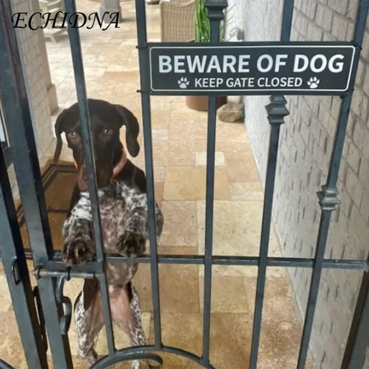 Beware%20of%20Dog%20Sign%20Beware%20Dog%20Sign%20Paw%20Print%20Gate%20Closed%20Durable%20Aluminum%20Warning%20Home%20Outdoor%20Outdoor%20Dog%20Sign%20-%20Image%206