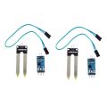 2X Soil Hygrometer Detection Module Moisture Sensor FC-28 DC 3.3V-5V. 
