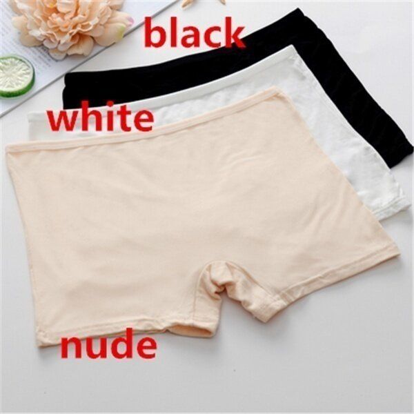 Women%20Soft%20Seamless%20Safety%20Pants%20Under%20Skirt%20Modal%20Ice%20Silk%20Breathable%20Shorts%20-%20Image%202