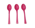 Plastic Tea Spoons (Pack of 12). 