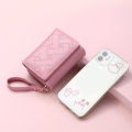 Purse Hasp ID Holder Love Heart Wallet Cartoon Crop Wallet Cute Wallet Female Wallet Leather Passport Bag. 