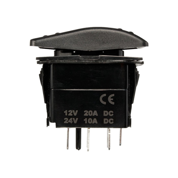 Fullhaodd 10X 12V 20A Winch in Winch Out ON-OFF-ON Rocker Switch 7 Pin ...