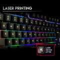 Fantech KX302s Mouse And Keyboard Combo 104Key English Keyboard 8000DPI Adjusted Professional Wired Mouse For Mouse Gamer. 