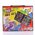 150Pcs/Set Kids Art Drawing Painting Tool Marker Pens Wax Crayon Oil Pastel Gift Drawing Set, 150 Pieces Art Set for Painting Including Oil Pastels, Watercolor, Acrylic Paint, Coloured Pencils, for Kids, Beginners, Artist. 