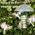 2 Pack Bird Feeders Protective Cover Dome Protective Dome for Hanging Bird Feeders for Garden. 