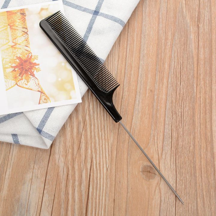 Tail%20Comb%20With%20Steel%20Handle%20Hair%20Combs%20Black%20Wide%20Tooth%20Comb%20Detangling%20Hair%20Brush,%20Paddle%20Hair%20Comb%20Care%20Handgrip%20Comb-Best%20Styling%20Comb%20For%20Long%20-%20Image%202