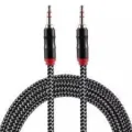 Cable 3.5mm Jack Male to Male AUX Cable 3.5 mm Audio Extender Cord Braided Wire for Computer Mobile Phones Amplifier 2 Meters Audio Extension. 