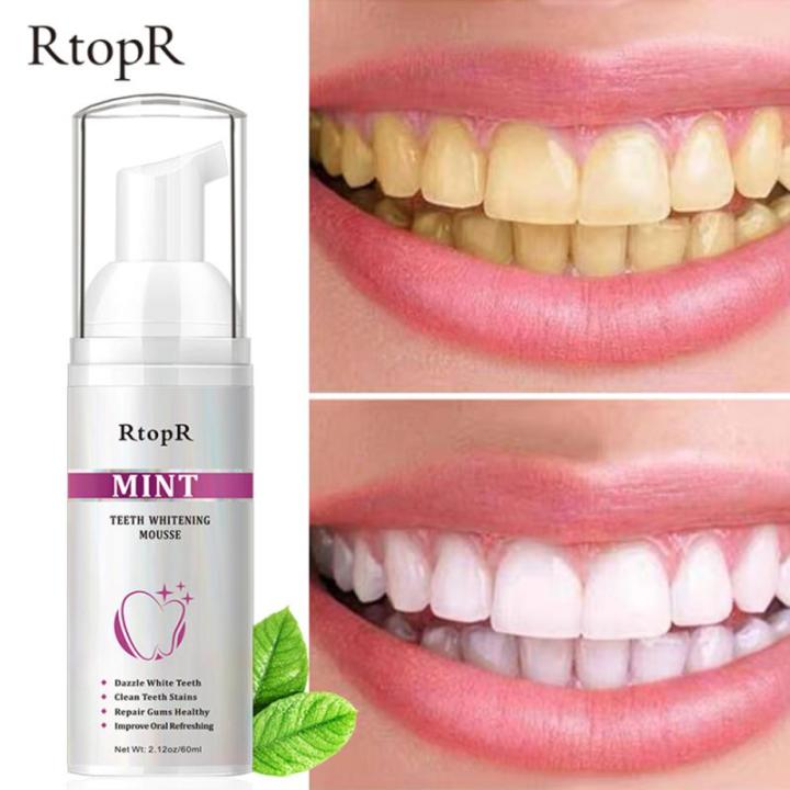 Ultra-fine Foam Hydrogen Peroxide-free Deep Cleansing Whitens Teeth ...