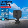 4G MINI Camera 5MP  With Built-in 3000mAh Battery PIR Human Body Detection Two-Way Audio WIFI Security Monitoring. 