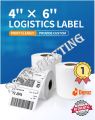 NEW 100x150mm (4" x 6") Shipping Sticker Labels for Direct Thermal Printers - 350 Labels. 