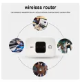 4G Pocket WiFi Router Portable Mobile Hotspot 150Mbps Wireless Modem 2100mAh Broadband with SIM Card Slot Wide Coverage. 