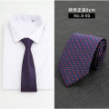 Men Solid Classic Ties Formal Striped Business 8Cm Slim Necktie For Wedding Tie Skinny Groom Cravat. 