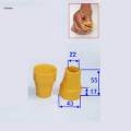 2x Rubber Anti-slid Crutch Ferrule Rubber End Cane Replacement Tip Cover Pad. 