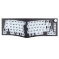 FEKER Alice 80 68-key 65% Gasket Hot Swappable Split Wired/Wireless Mechanical Keyboard DIY Kit, South-Facing LED Light - Black. 