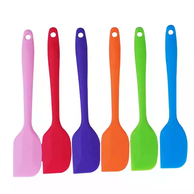 Silicone Spatulas 21cm Small Rubber Spatula Heat Resistant Non-Stick Flexible Baking Mixing Tool