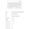 Mini Wireless Bluetooth Keyboard Phone Tablet PC Portable Bluetooth Keyboard Mouse Reusable Easy to Use Android B. 
