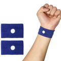 1Pair Anti Nausea Car Seasick Sickness bracelet Travel Wrist band traveling tool. 