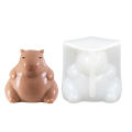 Cute Capybara Silicone Mold Cartoon Animal Milk Jelly Pudding Silicone Mould Home Kitchen Baking Accessories Party Restaurant LINGLE. 