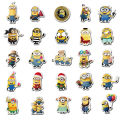 20/40/60 pcs Minions Cute Cartoon Stickers for Phone Laptop Motorcycle for Kids. 