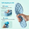 Premium Massage Insole for Men and Women High Elastic Pain Reliever Shock Absorption Insoles Unisex Casual Insoles Soft Breathable Pebbles Shaped Sports Insoles Shoe Accessories. 