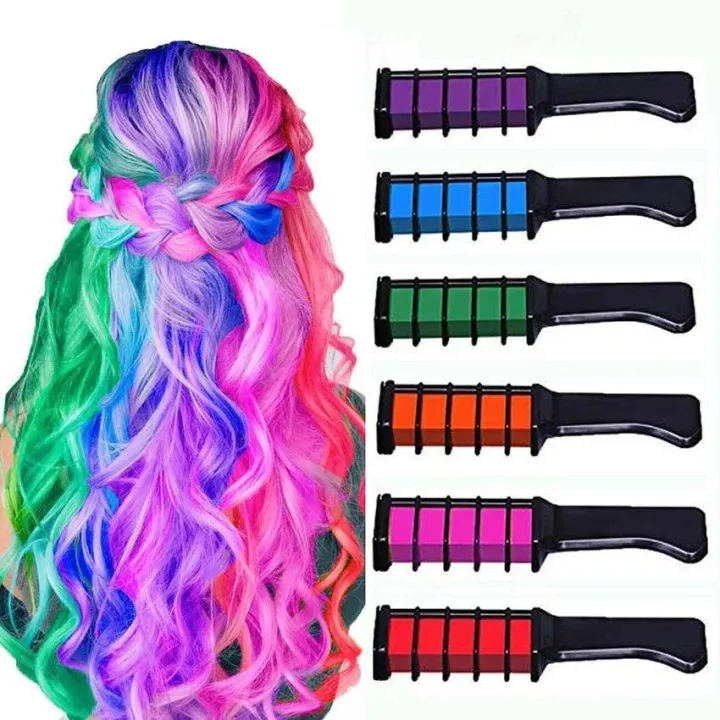 Mini%20Hair%20Chalk%20Comb%20Highlight%20Stripe%20Color%20Temporary%206/1pcs%20Color%20Hair%20Dye%20Marker%20Washable%20Disposable%20Hair%20Color%20Dye%20for%20Women%20-%20Image%202