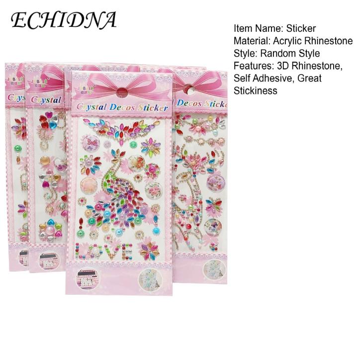 Colorful%20Sticker%20Sparkling%203d%20Gem%20Stickers%20for%20Diy%20Crafts%20Scrapbooking%20Perfect%20for%20Kids'%20Rewards%20Decoration%20Self-adhesive%20Shiny%20Rhinestone%20Design%20Crafts%20Stickers%20-%20Image%204