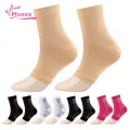 Muses Mall Open-toe Ankle Socks High Elasticity Compression Ankle Sleeves for Improved Circulation Unrestricted Movement Unisex Mid-tube Open-toe Socks for Neuropathy Support Sport Ankle Cuffs Moisture-wicking. 