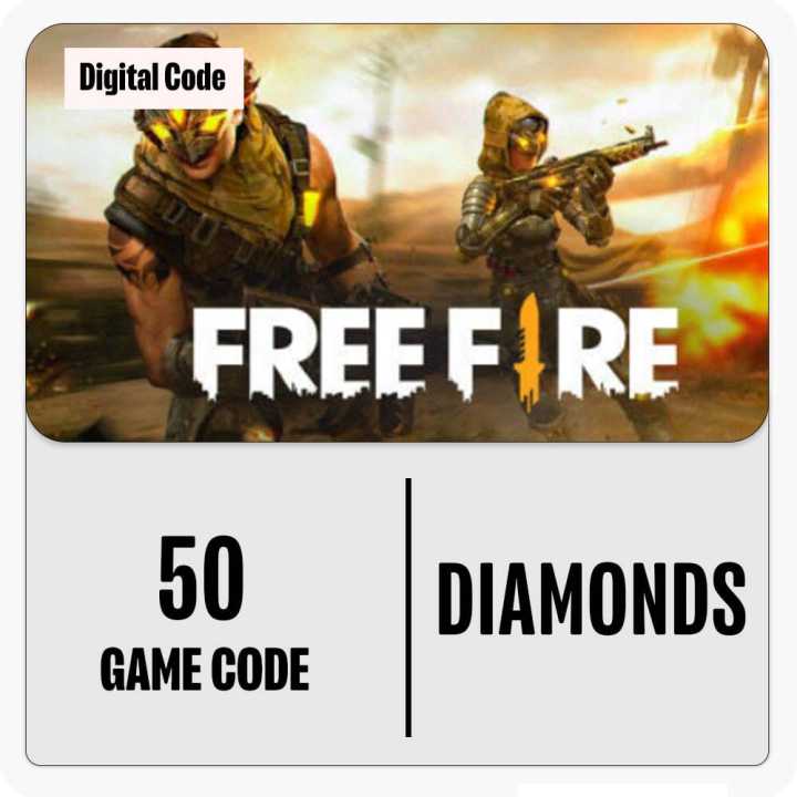 Free Fire 50 Diamonds Direct Top up - Only Player ID Required