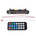 MANYOU Bluetooth Audio Module MP3 WMA Player MP3 decoder with Board Module w/SD Card Slot/USB 2.0 Port/FM/Remote Display (7-12V). 