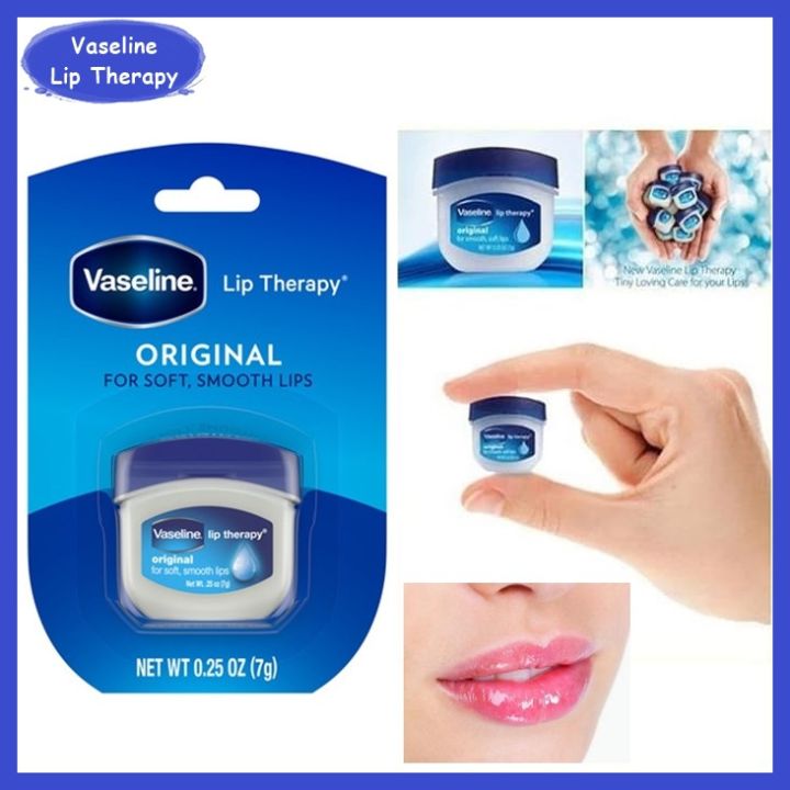 Vaseline® Lip Therapy Original_ Mini for Soft Smooth Lips (vlto)