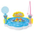 Baby Educational Toys Fike Fish Card Magnetic Fishing Rod Boat Set multicolor. 