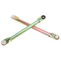 Windscreen Wiper Motor Linkage Push Rod Set Anti Impact Wiper Rod Linkage for Kangoo 2008 To 2019. 