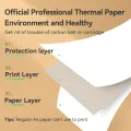PeriPage A40 Thermal Paper 3 Years Image Time Quick Dry Writing Type. 