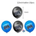 paper plates Kid Birthday Game Theme Party Supplies Decor Disposable Paper Plates Cup Napkin Video Game Table Cover Wedding Party TableclothParty Tableware. 