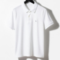 Men White Polo T-Shirt | Premium Cotton Pique | Casual Regular Fit. 
