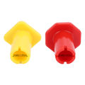 Yellow Semi Truck Parking Brake Knob Red Trailer Air Brake Knob Threaded Type 25110977 Push Pull Valves for Semi Truck Trailer. 