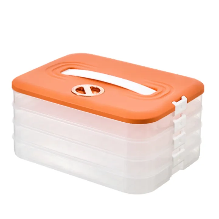 Dumplings Box Storage Box Refrigerator Dumpling Freezing Multi-Layer ...
