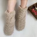 Christmas socks Thick Thermal Socks Men Women Winter Warm Home Soft Thickened Plus Velvet Sleeping Anti Slip Floor Slipper Sock For Christmas. 