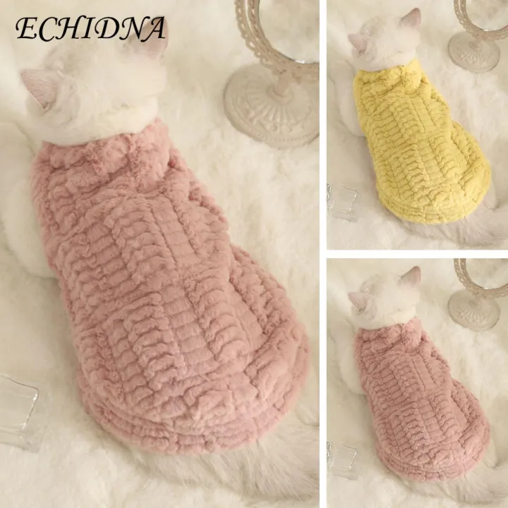 Pet Clothing Cozy Stylish 2-legged Cat Clothes for Warmth Comfort Fashionable Pet Attire