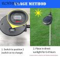 Auto On/off Solar Path Light 7-head Peony Flower Solar Garden Light for Outdoor Decor Waterproof Pathway Light with Auto On/off Feature No Wiring Needed Landscape Decor Lamp. 