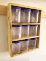 Wooden Spice Rack. 