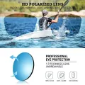 ZEBF-Men Women Polarized Sports Sunglasses with Rope UV400 Car Driving Shades Outdoor Eyeglasses Hiking Riding Goggle Shades Eyewear. 